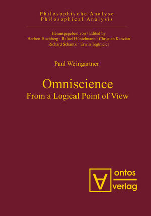 Buchcover Omniscience | Paul Weingartner | EAN 9783110326697 | ISBN 3-11-032669-8 | ISBN 978-3-11-032669-7