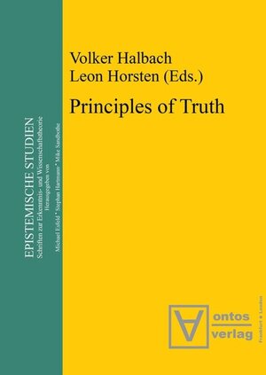 Buchcover Principles of Truth  | EAN 9783110332513 | ISBN 3-11-033251-5 | ISBN 978-3-11-033251-3