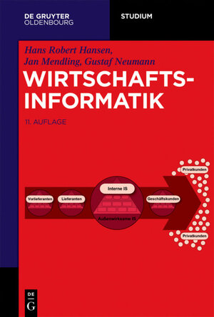 Buchcover Wirtschaftsinformatik | Hans Robert Hansen | EAN 9783110335293 | ISBN 3-11-033529-8 | ISBN 978-3-11-033529-3
