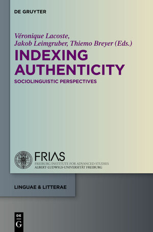 Buchcover Indexing Authenticity  | EAN 9783110343472 | ISBN 3-11-034347-9 | ISBN 978-3-11-034347-2