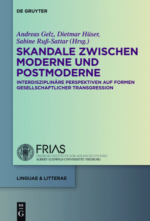 Buchcover Skandale zwischen Moderne und Postmoderne  | EAN 9783110345735 | ISBN 3-11-034573-0 | ISBN 978-3-11-034573-5