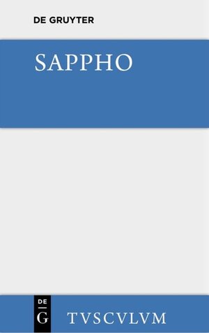 Buchcover Sappho | Sappho | EAN 9783110355499 | ISBN 3-11-035549-3 | ISBN 978-3-11-035549-9