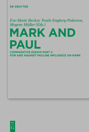 Buchcover Mark and Paul | EAN 9783110367973 | ISBN 3-11-036797-1 | ISBN 978-3-11-036797-3
