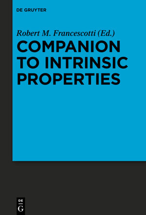 Buchcover Companion to Intrinsic Properties  | EAN 9783110373189 | ISBN 3-11-037318-1 | ISBN 978-3-11-037318-9