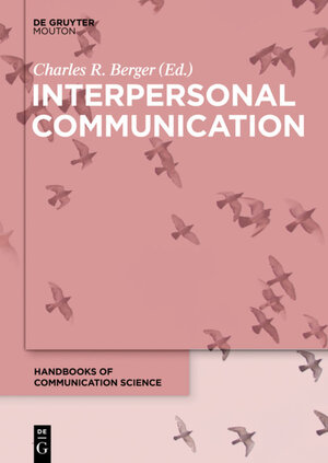 Buchcover Interpersonal Communication  | EAN 9783110373875 | ISBN 3-11-037387-4 | ISBN 978-3-11-037387-5
