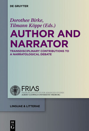 Buchcover Author and Narrator  | EAN 9783110384000 | ISBN 3-11-038400-0 | ISBN 978-3-11-038400-0