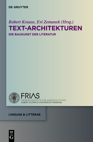 Buchcover Text-Architekturen  | EAN 9783110384611 | ISBN 3-11-038461-2 | ISBN 978-3-11-038461-1