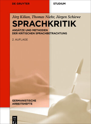 Buchcover Sprachkritik | Jörg Kilian | EAN 9783110401813 | ISBN 3-11-040181-9 | ISBN 978-3-11-040181-3