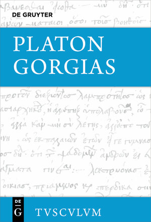 Buchcover Gorgias  | EAN 9783110410907 | ISBN 3-11-041090-7 | ISBN 978-3-11-041090-7