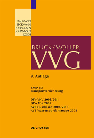 Buchcover VVG / Transportversicherung §§ 130-141  | EAN 9783110412376 | ISBN 3-11-041237-3 | ISBN 978-3-11-041237-6
