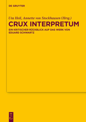 Buchcover Crux interpretum | EAN 9783110420081 | ISBN 3-11-042008-2 | ISBN 978-3-11-042008-1