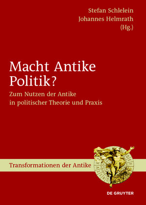 Buchcover Macht Antike Politik?  | EAN 9783110422849 | ISBN 3-11-042284-0 | ISBN 978-3-11-042284-9