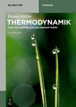 Buchcover Thermodynamik | Rainer Müller | EAN 9783110445336 | ISBN 3-11-044533-6 | ISBN 978-3-11-044533-6