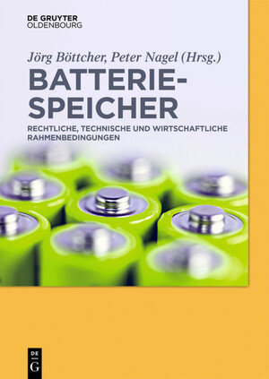 Buchcover Batteriespeicher  | EAN 9783110455779 | ISBN 3-11-045577-3 | ISBN 978-3-11-045577-9