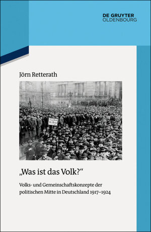 Buchcover "Was ist das Volk?" | Jörn Retterath | EAN 9783110462074 | ISBN 3-11-046207-9 | ISBN 978-3-11-046207-4