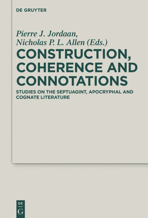 Buchcover Construction, Coherence and Connotations  | EAN 9783110464269 | ISBN 3-11-046426-8 | ISBN 978-3-11-046426-9