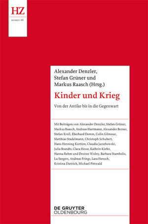 Buchcover Kinder und Krieg  | EAN 9783110466812 | ISBN 3-11-046681-3 | ISBN 978-3-11-046681-2