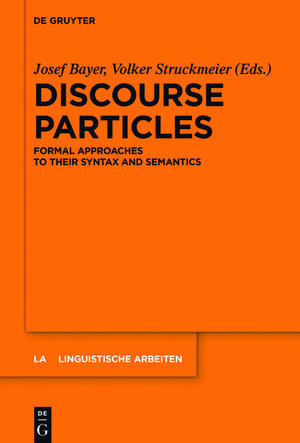 Buchcover Discourse Particles | EAN 9783110497168 | ISBN 3-11-049716-6 | ISBN 978-3-11-049716-8