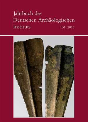 Buchcover Jahrbuch des Deutschen Archäologischen Instituts / 2016  | EAN 9783110500219 | ISBN 3-11-050021-3 | ISBN 978-3-11-050021-9