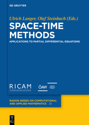 Buchcover Space-Time Methods | EAN 9783110547870 | ISBN 3-11-054787-2 | ISBN 978-3-11-054787-0