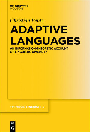 Buchcover Adaptive Languages | Christian Bentz | EAN 9783110560107 | ISBN 3-11-056010-0 | ISBN 978-3-11-056010-7