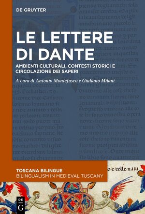 Buchcover Le lettere di Dante  | EAN 9783110590739 | ISBN 3-11-059073-5 | ISBN 978-3-11-059073-9