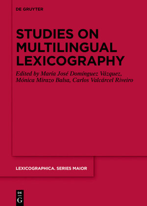 Buchcover Studies on Multilingual Lexicography  | EAN 9783110607659 | ISBN 3-11-060765-4 | ISBN 978-3-11-060765-9