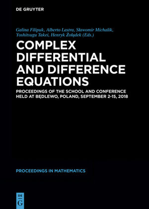 Buchcover Complex Differential and Difference Equations | EAN 9783110611427 | ISBN 3-11-061142-2 | ISBN 978-3-11-061142-7