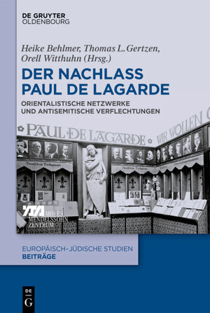 Buchcover Der Nachlass Paul de Lagarde  | EAN 9783110612479 | ISBN 3-11-061247-X | ISBN 978-3-11-061247-9