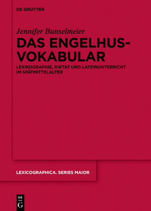 Buchcover Das Engelhusvokabular | Jennifer Bunselmeier | EAN 9783110646832 | ISBN 3-11-064683-8 | ISBN 978-3-11-064683-2