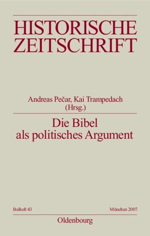 Buchcover Die Bibel als politisches Argument  | EAN 9783110650853 | ISBN 3-11-065085-1 | ISBN 978-3-11-065085-3