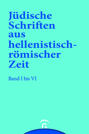 Buchcover GVH Package Jüdische Schriften aus hellenistisch-römischer Zeit  | EAN 9783110662030 | ISBN 3-11-066203-5 | ISBN 978-3-11-066203-0