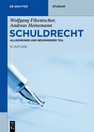 Buchcover Schuldrecht | Wolfgang Fikentscher | EAN 9783110667783 | ISBN 3-11-066778-9 | ISBN 978-3-11-066778-3