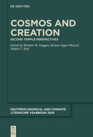 Buchcover Cosmos and Creation  | EAN 9783110677041 | ISBN 3-11-067704-0 | ISBN 978-3-11-067704-1