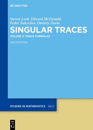 Buchcover Trace Formulas | Steven Lord | EAN 9783110700244 | ISBN 3-11-070024-7 | ISBN 978-3-11-070024-4