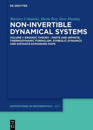 Buchcover Ergodic Theory – Finite and Infinite, Thermodynamic Formalism, Symbolic Dynamics and Distance Expanding Maps | Mariusz Urbański | EAN 9783110702750 | ISBN 3-11-070275-4 | ISBN 978-3-11-070275-0