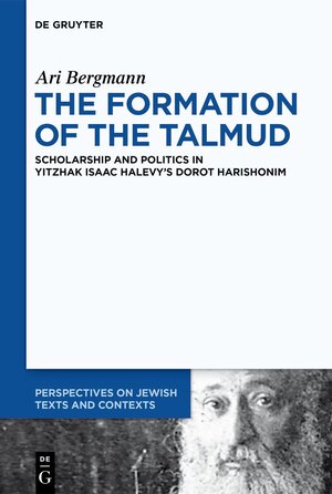 Buchcover The Formation of the Talmud | Ari Bergmann | EAN 9783110709964 | ISBN 3-11-070996-1 | ISBN 978-3-11-070996-4