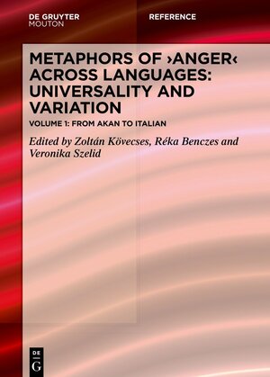 Buchcover Metaphors of ANGER across Languages: Universality and Variation | EAN 9783110731071 | ISBN 3-11-073107-X | ISBN 978-3-11-073107-1