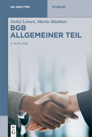 Buchcover BGB Allgemeiner Teil | Detlef Leenen | EAN 9783110751109 | ISBN 3-11-075110-0 | ISBN 978-3-11-075110-9