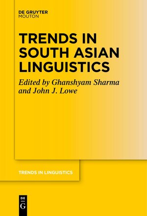 Buchcover Trends in South Asian Linguistics  | EAN 9783110753066 | ISBN 3-11-075306-5 | ISBN 978-3-11-075306-6