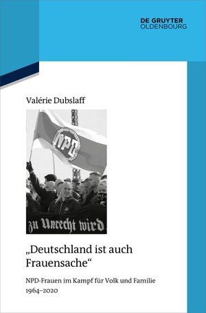 Buchcover "Deutschland ist auch Frauensache" | Valérie Dubslaff | EAN 9783110756661 | ISBN 3-11-075666-8 | ISBN 978-3-11-075666-1