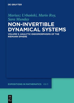 Buchcover Analytic Endomorphisms of the Riemann Sphere | Mariusz Urbański | EAN 9783110769890 | ISBN 3-11-076989-1 | ISBN 978-3-11-076989-0