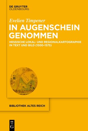 Buchcover In Augenschein genommen | Evelien Timpener | EAN 9783110777550 | ISBN 3-11-077755-X | ISBN 978-3-11-077755-0