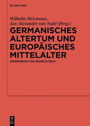 Buchcover Germanisches Altertum und Europäisches Mittelalter  | EAN 9783110778496 | ISBN 3-11-077849-1 | ISBN 978-3-11-077849-6