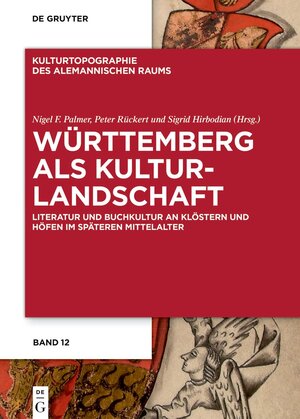 Buchcover Württemberg als Kulturlandschaft  | EAN 9783110778519 | ISBN 3-11-077851-3 | ISBN 978-3-11-077851-9