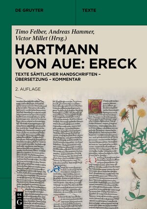 Buchcover Hartmann von Aue: Ereck  | EAN 9783110797572 | ISBN 3-11-079757-7 | ISBN 978-3-11-079757-2