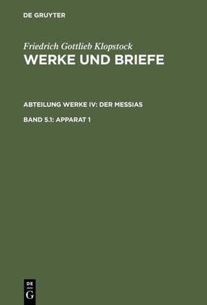 Buchcover Apparat 1 | EAN 9783110852103 | ISBN 3-11-085210-1 | ISBN 978-3-11-085210-3