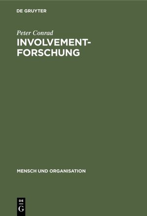 Buchcover Involvement-Forschung | Peter Conrad | EAN 9783110860405 | ISBN 3-11-086040-6 | ISBN 978-3-11-086040-5