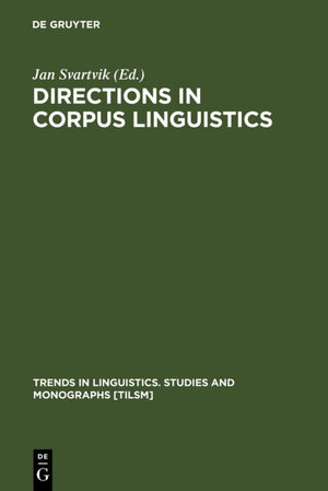 Buchcover Directions in Corpus Linguistics  | EAN 9783110867275 | ISBN 3-11-086727-3 | ISBN 978-3-11-086727-5
