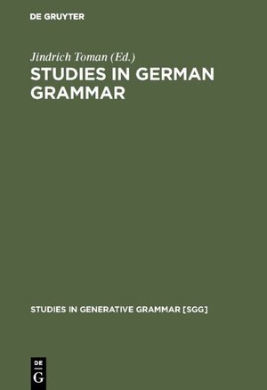 Buchcover Studies in German Grammar  | EAN 9783110882711 | ISBN 3-11-088271-X | ISBN 978-3-11-088271-1